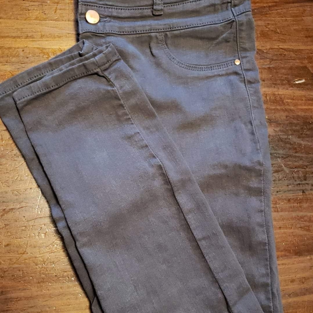 Refuge High Waist Super Skinny gray size 12 jeans